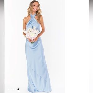 *NWT* SHOW ME YOUR MUMU JASMIN HALTER MAXI DRESS